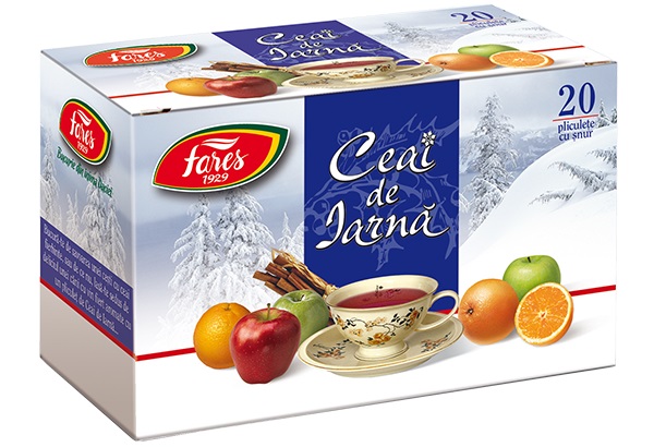 Ceai de iarna Anotimpuri (20 pliculete) Fares – 40 g driedfruits.ro/ Ceaiuri & Creme medicinale